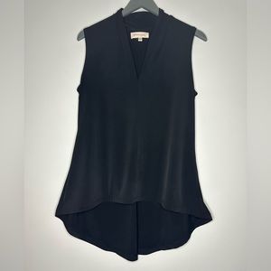 Philosophy Black High/Low Cowl Tank Size L
